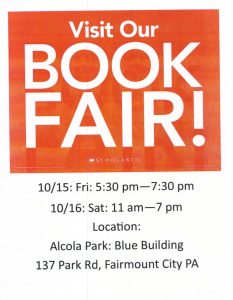 Book Fair @ Redbank Valley Municipal Park | Fairmount City | Pennsylvania | United States