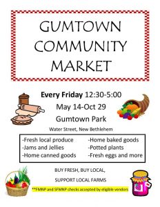 Gumtown Community Market @ Gumtown Park | New Bethlehem | Pennsylvania | United States