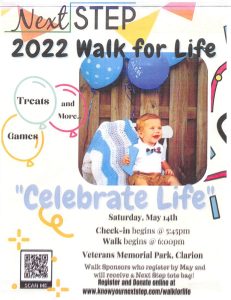 2022 Walk For Life @ Veterans Memorial Park | Clarion | Pennsylvania | United States