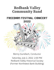 Freedom Festival Concert @ Redbank Valley Historical Society | New Bethlehem | Pennsylvania | United States